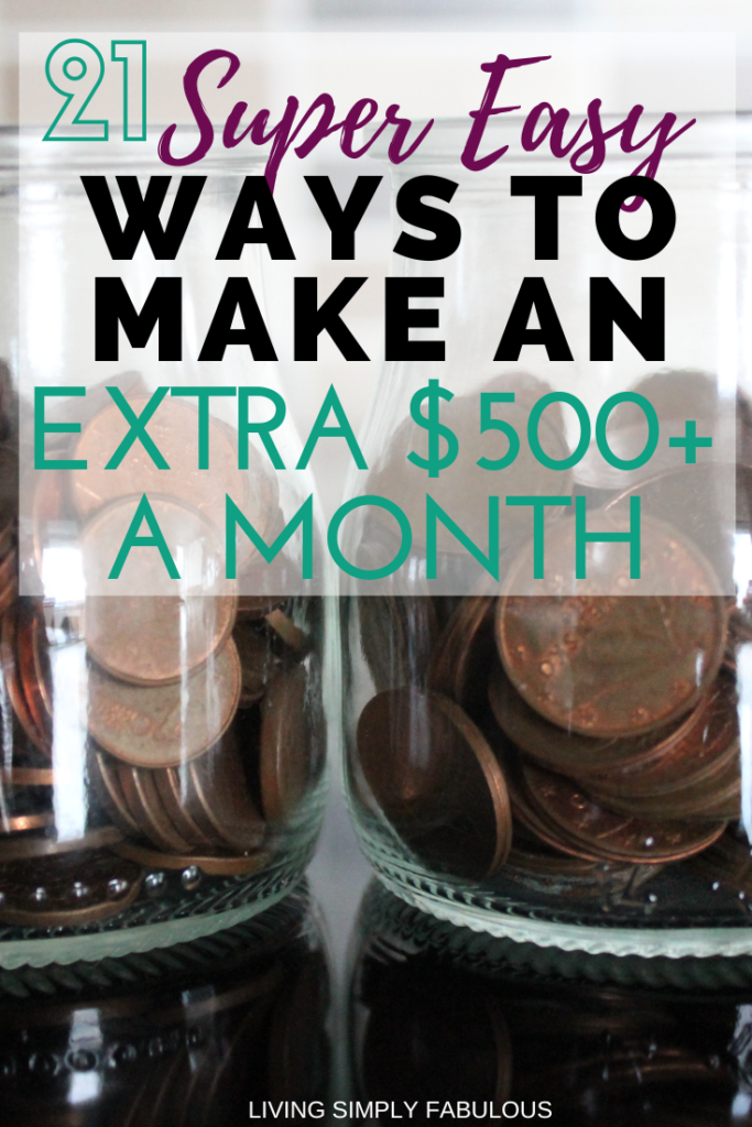 Easy ways to make extra money each month