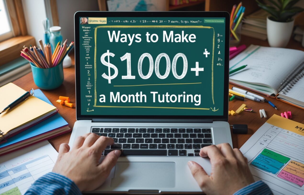 How I Make $1000+month Tutoring Less than 8 Hours a Week