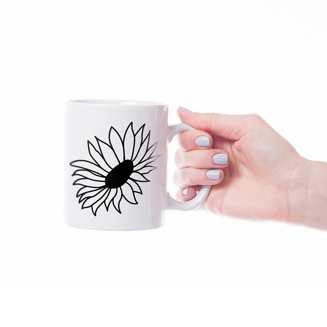 Hand painted mug